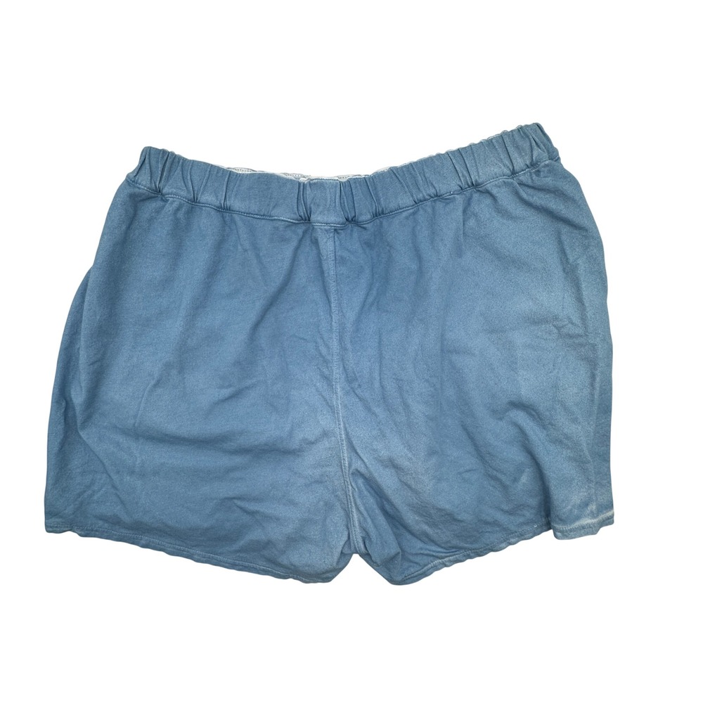Patrick Assaraf‎ Shorts Mens Medium Blue 100% Pima Cotton Elastic Waist Casual